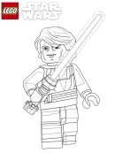 Lego Star wars kleurplaat 1